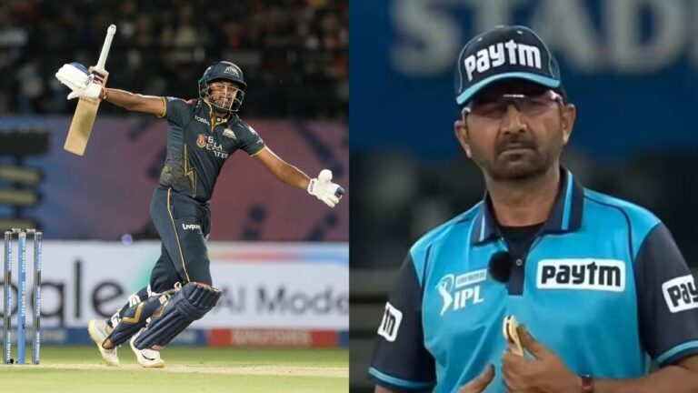 Fact Check- Did Umpire Anil Chaudhary Count Sai Sudharsan’s Dismissal Unfair? – Fact Check: Did Umpire Anil Chaudhary Label Sai Sudharsan’s Dismissal Unfair?