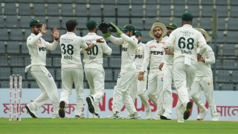 Honours Even: Pakistan Quicks Fire as Bangladesh Fight Back in Sylhet