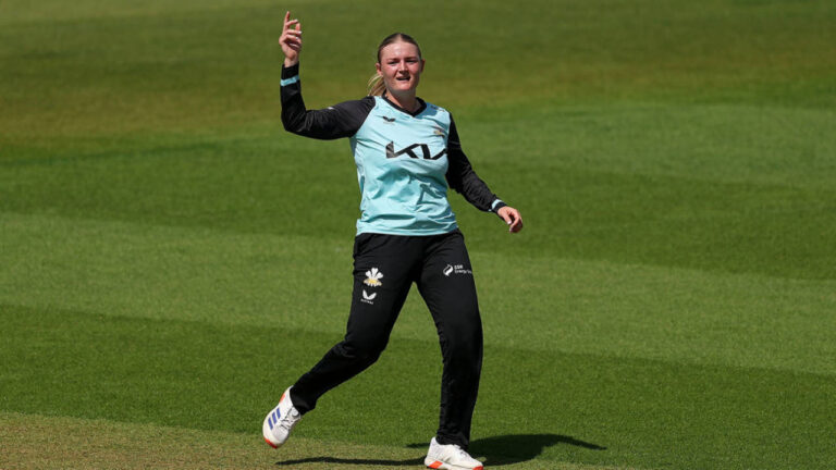 Ryana MacDonald-Gay six-for seals Surrey win in low-scoring thriller – Ryana MacDonald-Gay Record 6-11 Seals Surrey Victory Over Durham
