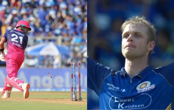 corbin bosch bamboozles dhruv jurel with stunning inswinging yorker in ipl 2026