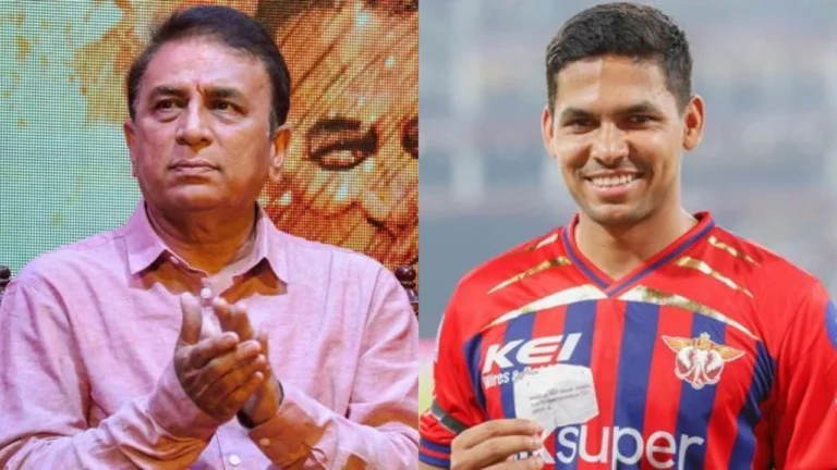 Sunil Gavaskar Brutally Trolls Akash Singh’s ‘Chit’ Celebration in IPL 2026