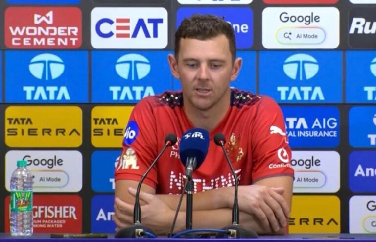 Josh Hazlewood’s Death Over Masterclass Seals RCB Win Over PBKS in IPL 2026