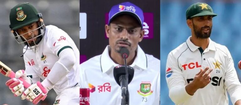 Taijul Islam Sheds Light on On-Field Altercation with Shan Masood in Sylhet