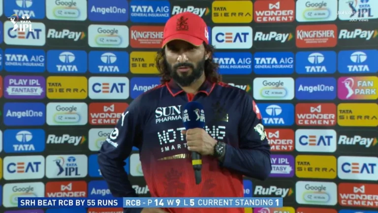 SRH Dominate RCB in IPL 2026: Rajat Patidar Reflects on Fearless Batting Display