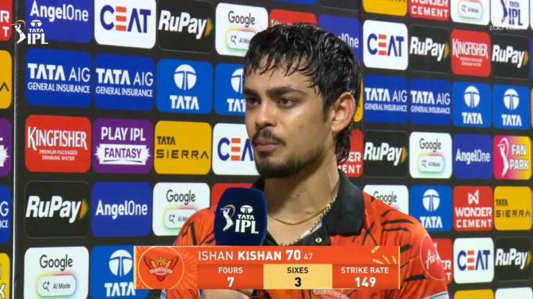 Ishan Kishan Dedicates Match-Winning Knock to Late Cousin After SRH Victory
