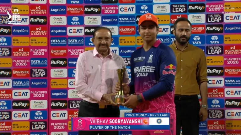 “Win the trophy”: Vaibhav Sooryavanshi throws challenge to Virat Kohli and RCB a – IPL 2026: Vaibhav Sooryavanshi 97 Powers RR to Qualifier 2