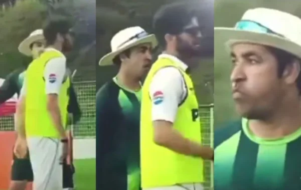 watch shaheen afridi involved in heated clash with umar gul after pakistan xi snub vs bangladesh