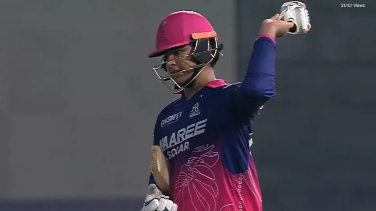 Watch: Vaibhav Sooryavanshi furious with himself after being dismissed on 96 in – Vaibhav Sooryavanshi Frustrated After Falling for 96 in Qualifier 2