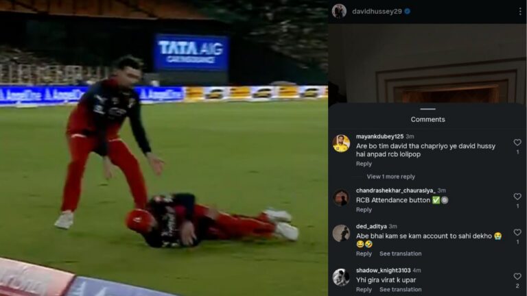 IPL 2026: Virat Kohli Fans Abuse David Hussey For Tim David’s Mistake