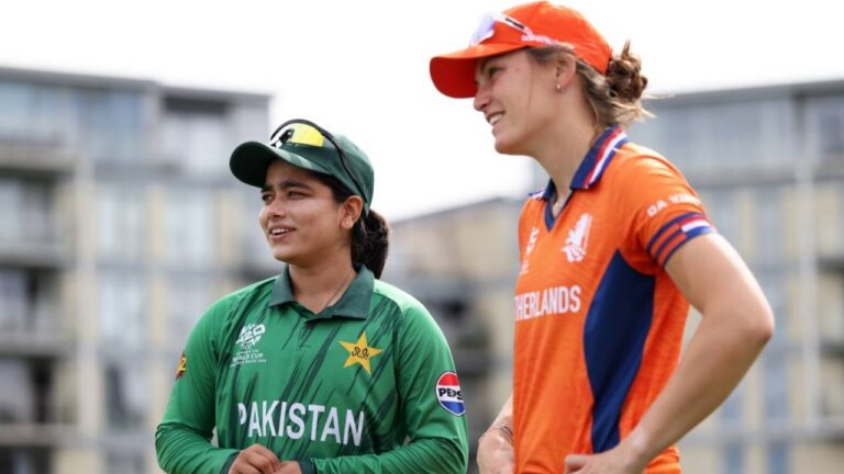 Pakistan bat against Netherlands; bring in Eyman Fatima, Tuba Hassan