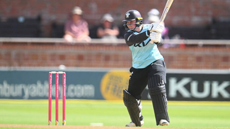 Bryony Smith leads charge before Surrey sneak home in two-wicket win