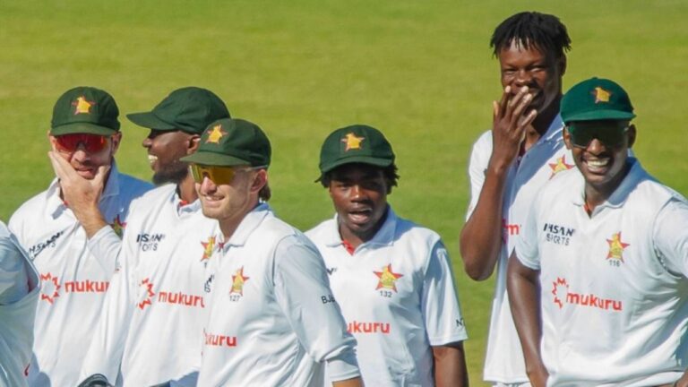 Bowlers, Kaia lead Zimbabwe to their biggest Test win