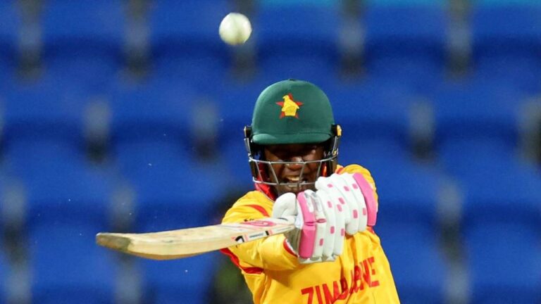 Madhevere and Nyamhuri return for Zimbabwe’s T20I series against India