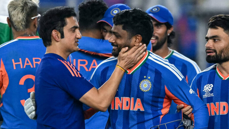 Gambhir says he has given Samson ‘clarity’ on omission