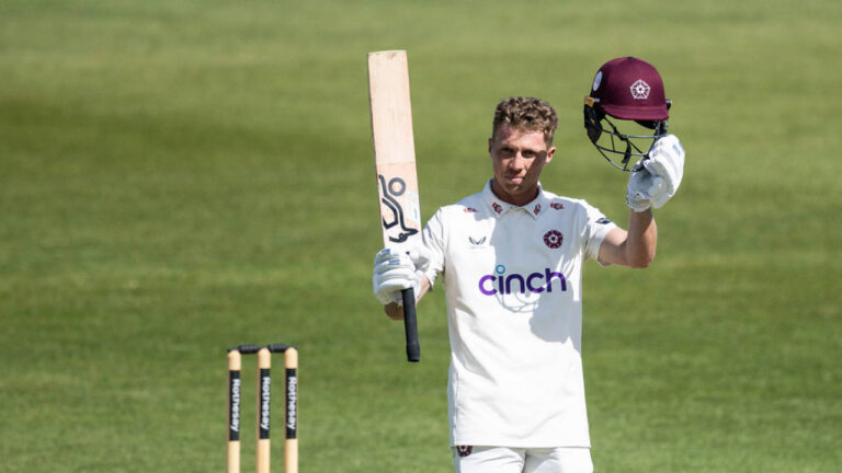 Nathan McSweeney agrees 2027 Northants return for county season