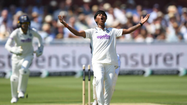 Gaud makes her Lord’s mark as India surge into dominant position