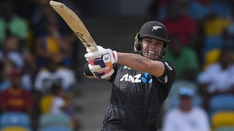 Chapman, Santner star in low-scoring thriller as NZ take series