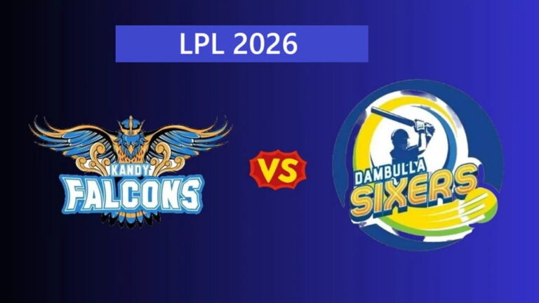 Kandy Falcons vs Dambulla Sixers LPL 2026 Match 2, Dream 11 Prediction, Fantasy Cricket Preview