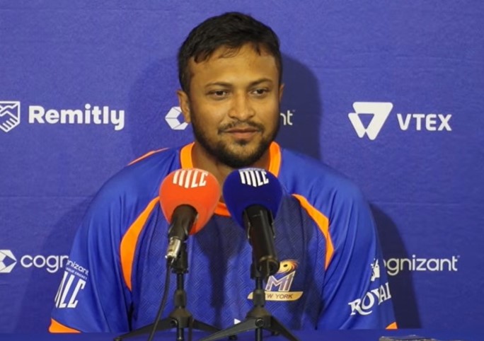 “My eye is completely fine now,” says Shakib Al Hasan – Vision Recovery & MLC Updates