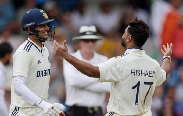 shubman gill and rishabh pant 02 07 2026